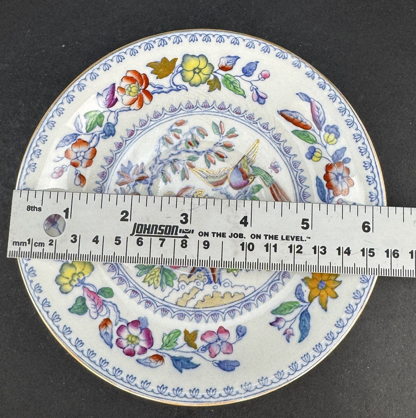 Nice Set c1920s Mason's Ironstone Flying Bird 3 Tea / Coffee Cups 10 Saucers