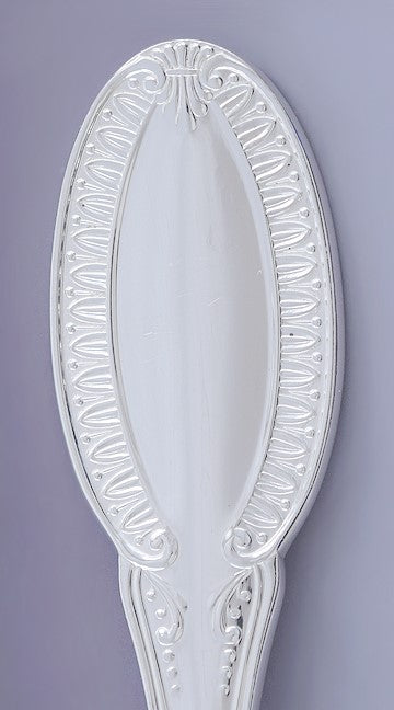 Fabulous Italian 800 Silver Large Casserole Serving Scoop Spoon NO MONO 10 3/4"