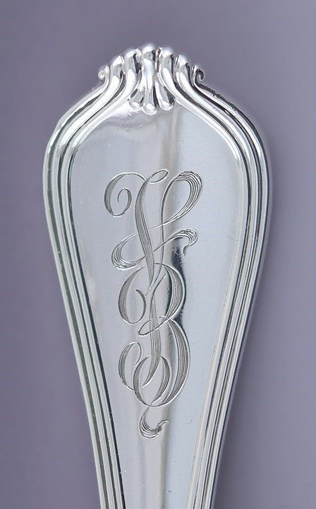 Fab Towle Sterling Silver Paul Revere Asparagus / Meat Serving Fork 8 3/4"