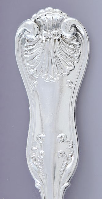 Superb Whiting Sterling Silver Imperial Queen Asparagus Serving Fork 10 1/4"