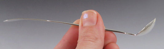 Antique Salem MA Coin Silver Stevens Lakeman Sheaf of Wheat Mustard Ladle