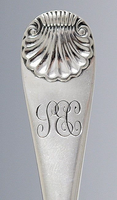 8 19th Century Charles Kennard Boston Sterling Coffee/Tea Spoons