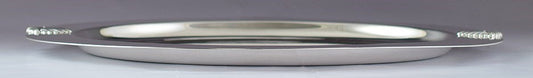 Superb International Sterling Silver Falmouth Oval Serving Tray W413