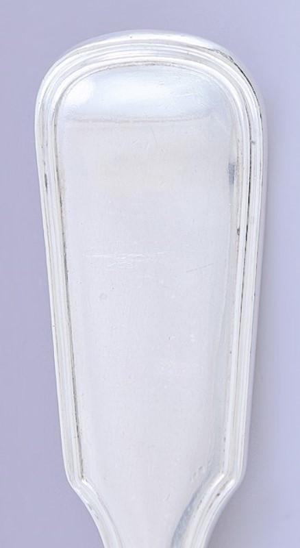 Fab Set 6 1873 Dutch 934 Silver Continental Full Dinner Size Forks w Neat Crest