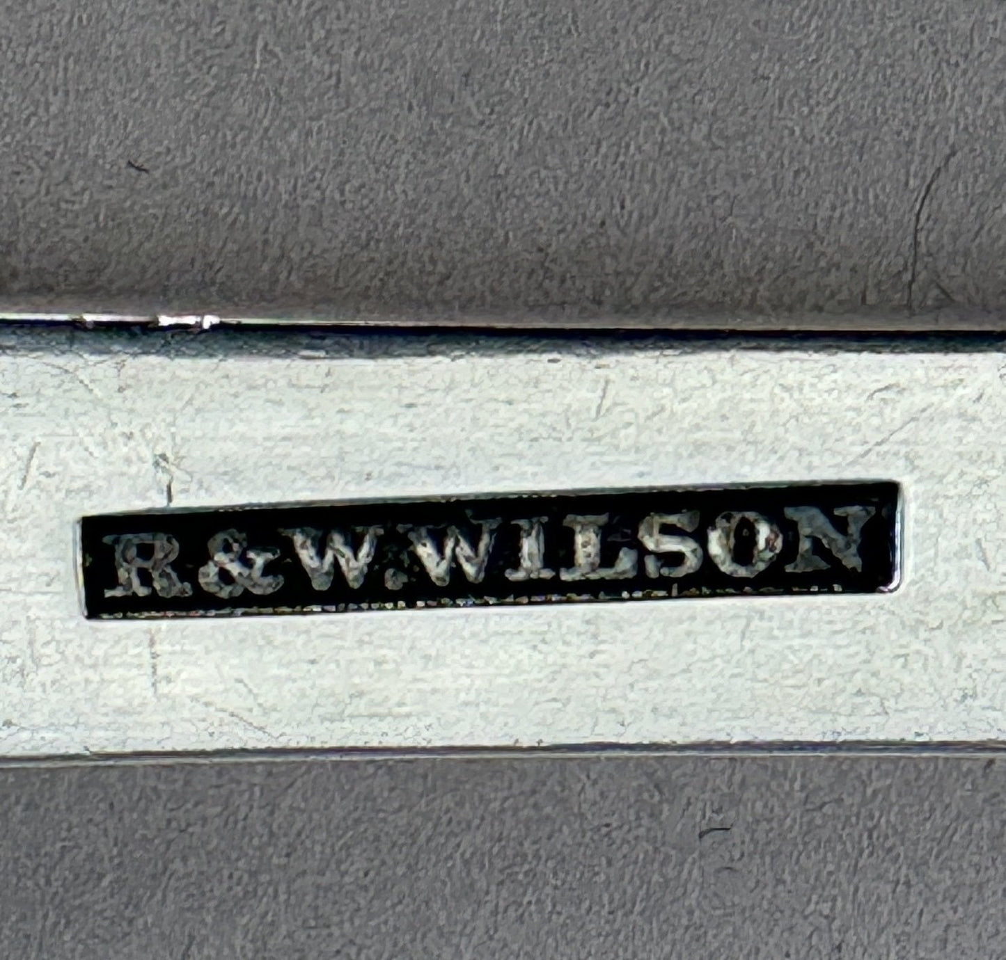 Fine Old c1815-1825 American Coin Silver Large Kings Punch Soup Ladle R W Wilson