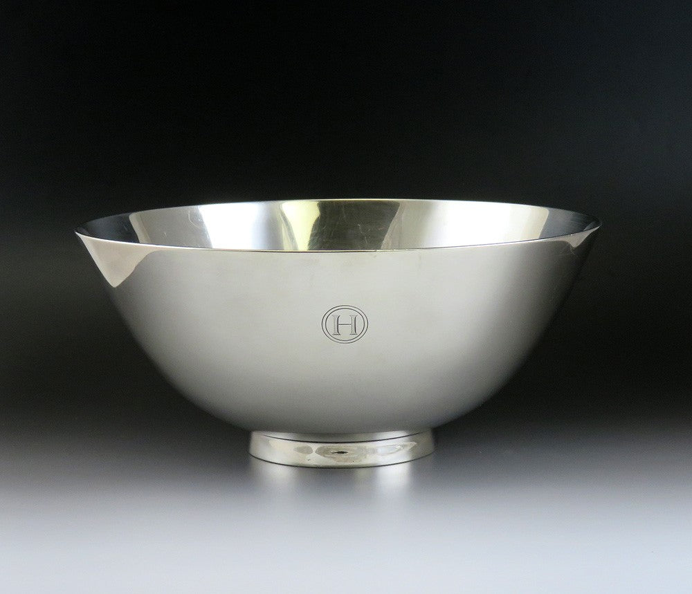 Tiffany & Co Sterling Silver Joseph Conyers Boston 1700 Repro Fruit Bowl 9"