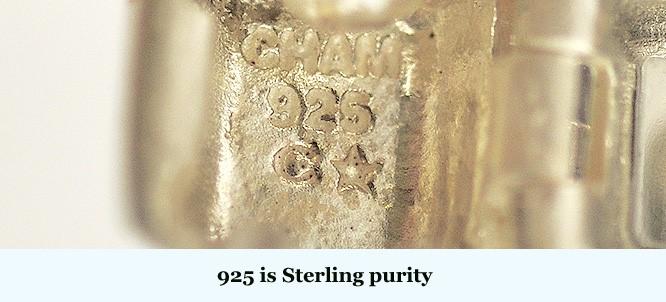 Attractive Sterling Silver Chamilia Cham Snap Clasp Bracelet for Euro Beads