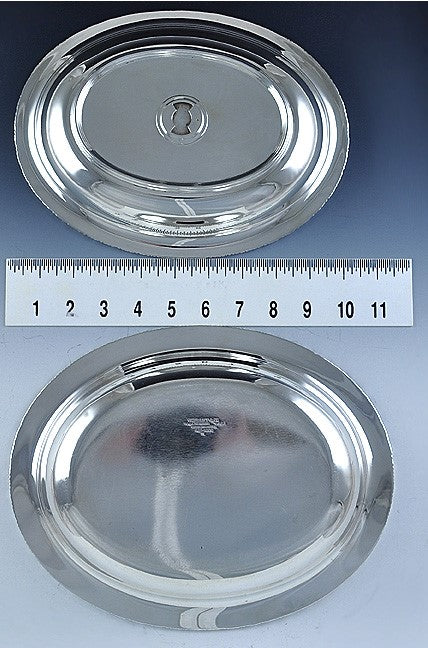 Heavy Tiffany & Co Sterling Silver Covered Vegetable Serving Dish or 2 Dishes