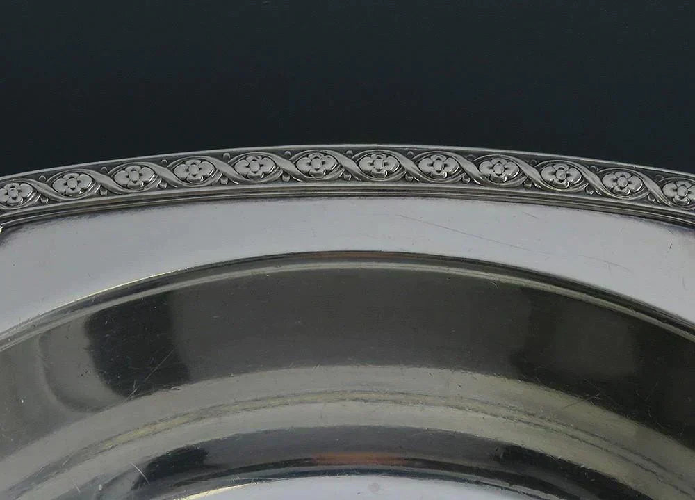 Antique c1930 Tiffany & Co Sterling Silver Serving/Centerpiece/Fruit Bowl 9 1/4"