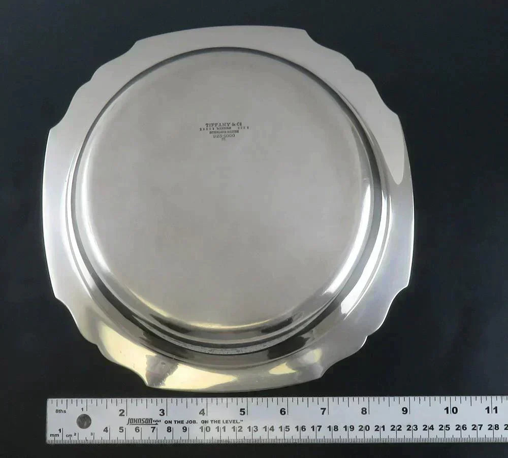 Antique c1930 Tiffany & Co Sterling Silver Serving/Centerpiece/Fruit Bowl 9 1/4"