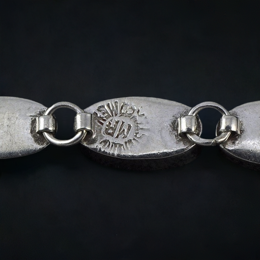 Mexican Sterling Silver Necklace Melicio Rodriguez
