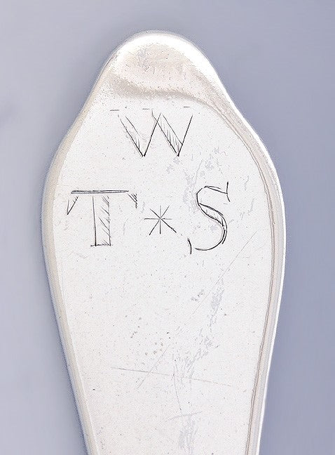 Antique 1707 English 958 Britannia Silver Queen Anne Dog Nose Spoon 8"