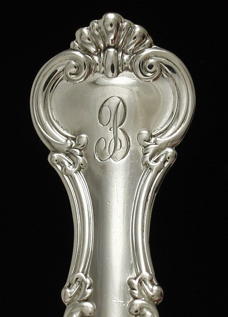 11 Gorham Cromwell Sterling Silver Teaspoons B Mono
