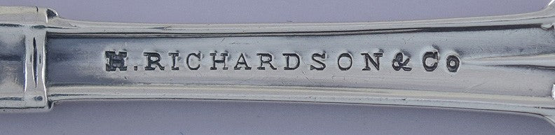 Fab set 11 Whiting Sterling Silver Arabesque Teaspoons