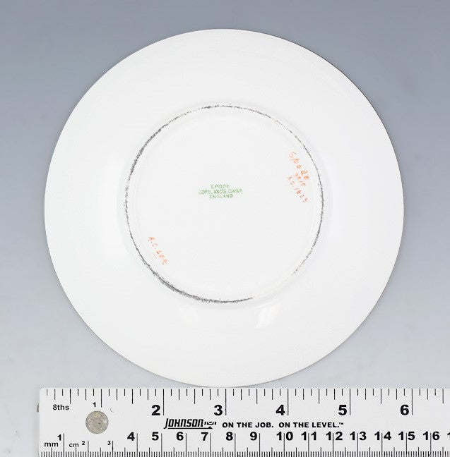 c1900-1925 Fine set 9 Spode Copeland Porcelain Saucers / Small Bowls