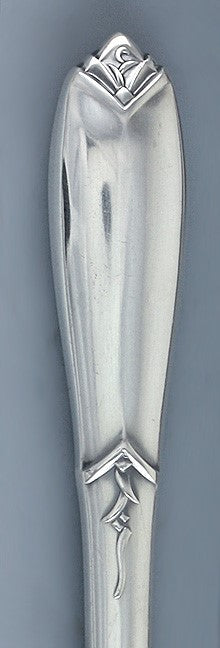 6 Lovely 1930s German Silver Butter Knives