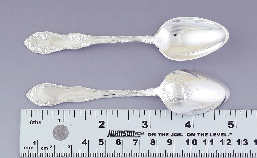 Fab set 11 Towle Sterling Silver Old English Coffee / 5 o'Clock Spoons
