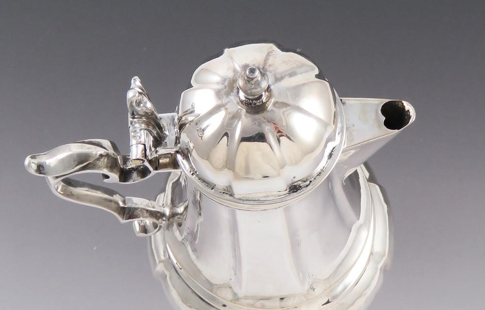 Fantastic c1780-1850 Continental European Silver Lidded Creamer Small Pitcher
