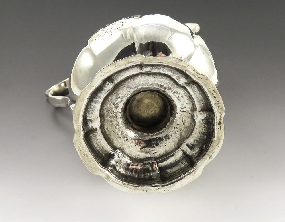 Fantastic c1780-1850 Continental European Silver Lidded Creamer Small Pitcher