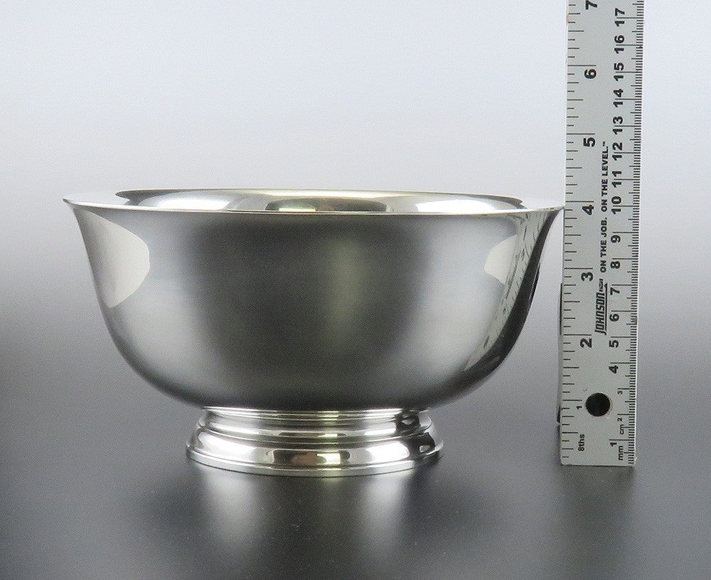Vintage c1950 Tiffany & Co Paul Revere American Sterling Silver Bowl 7 3/4"