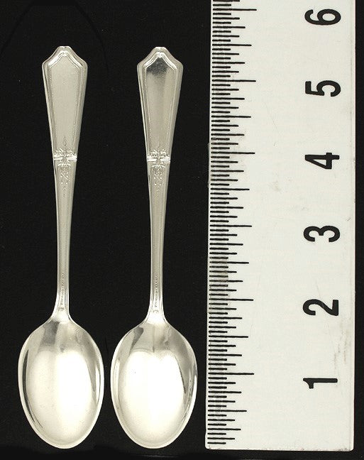 12 Towle D’Orleans Sterling Silver Chocolate Spoons