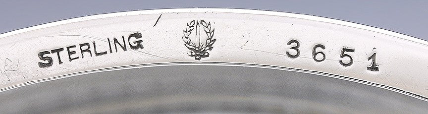 Antique Early 1900s Watson Sterling Silver Glass Liner Pierced Bowl/Dish/Basket