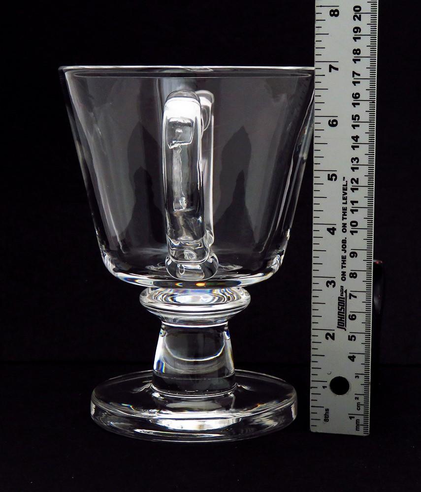 1930s Steuben Crystal Double Handle Glass Trophy Urn Vase