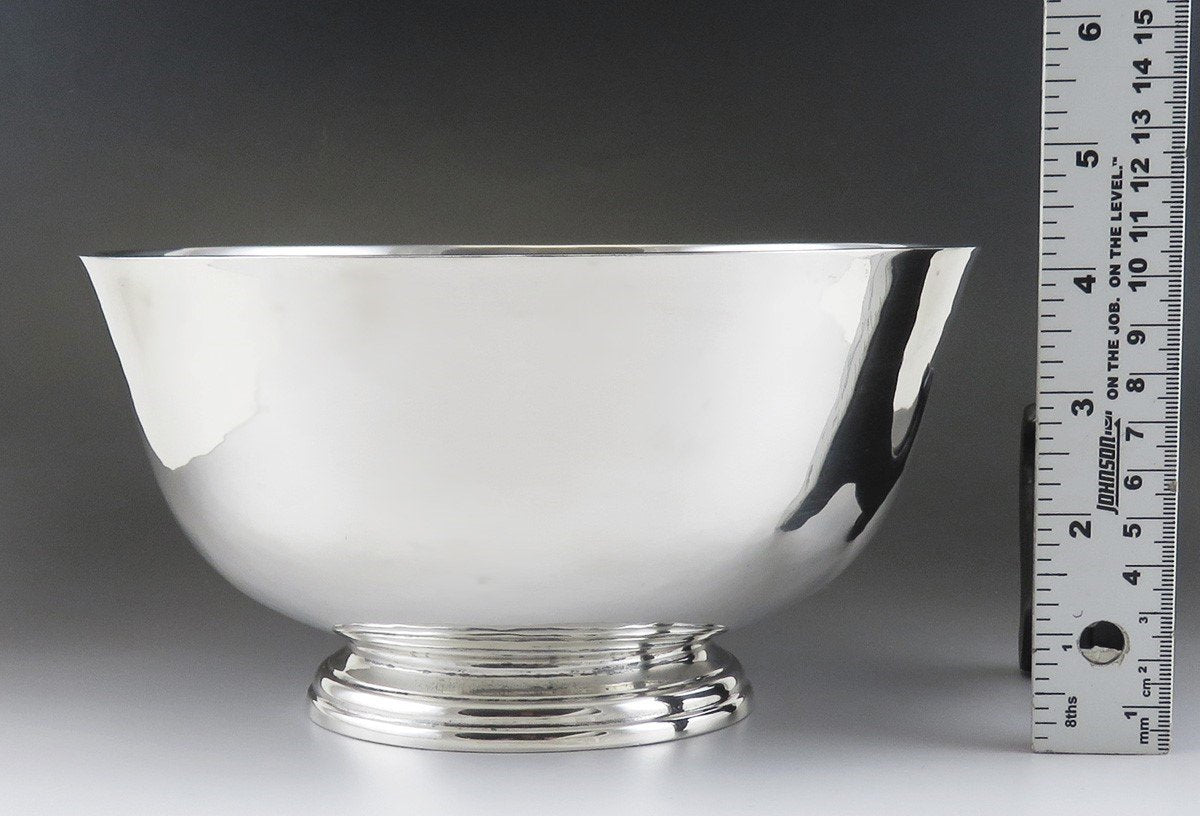 Antique/Vintage 1940s Stone Assoc American Revere Colonial Style Fruit Bowl 8"