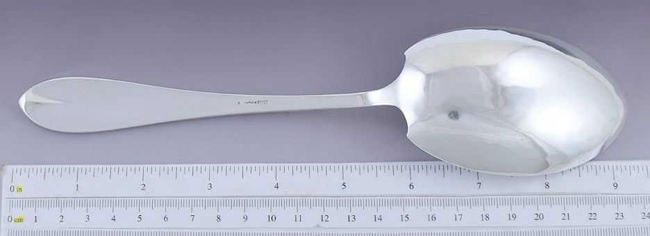 Fine Arthur Stone Sterling Silver Casserole Serving Spoon / Scoop F Mono