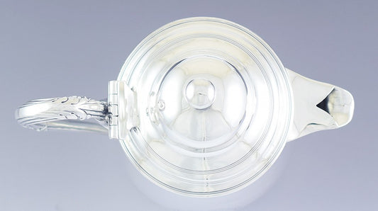 Antique Interesting Rare 1799 English Georgian Sterling Silver Pot or Pitcher