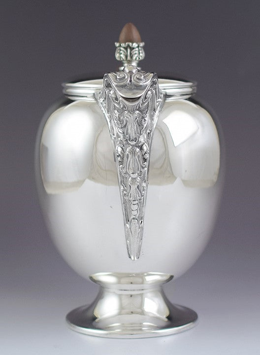 High Quality Peru Peruvian Sterling Silver Teapot Coffee Pot