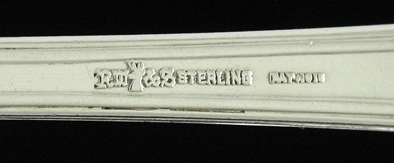 6 Wallace Dauphine Pattern Sterling Silver Forks