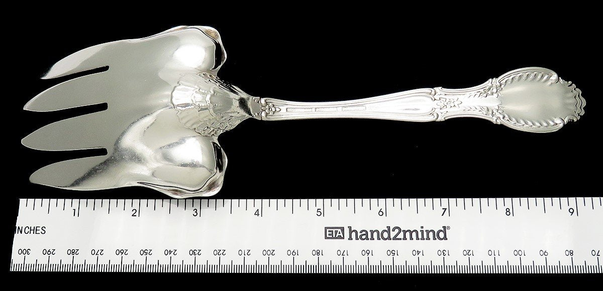 Fabulous Tiffany Co Richelieu Sterling Silver Fish Serving Fork 9 3/8 inches