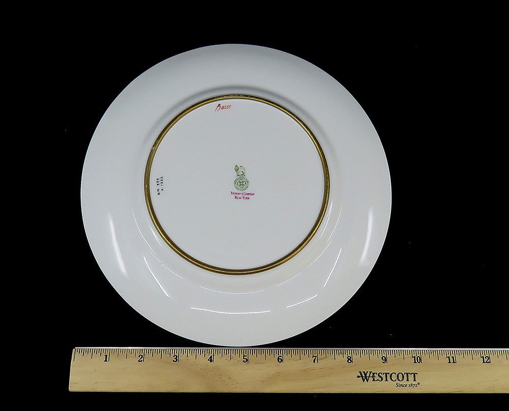 Antique Royal Doulton Tiffany Porcelain Handpainted Bass Fish Cabinet Plate