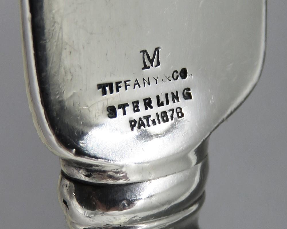 Antique Tiffany Co 1878 Olympian Sterling Silver Youth Knife