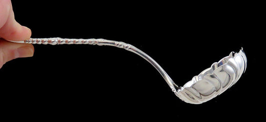 Antique Sterling Silver Tiffany & Co Florentine Gravy Ladle 7 1/4" E MONO
