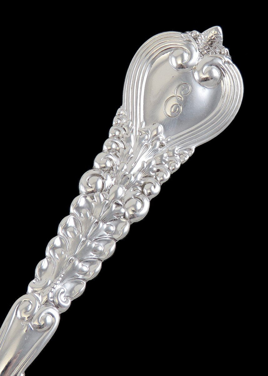 Antique Sterling Silver Tiffany & Co Florentine Gravy Ladle 7 1/4" E MONO