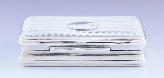 1810 Fine English Georgian Sterling Silver Vinaigrette by Matthew Linwood