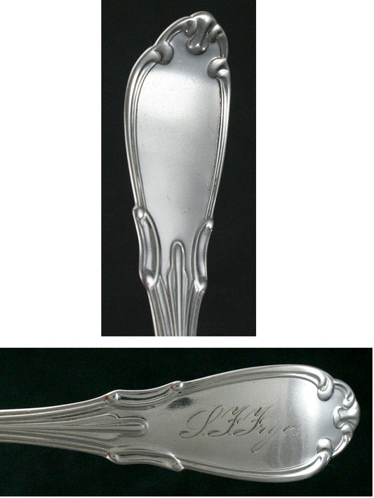 12 American Coin Silver Forks Smith & Chamberlain Mid 1800s