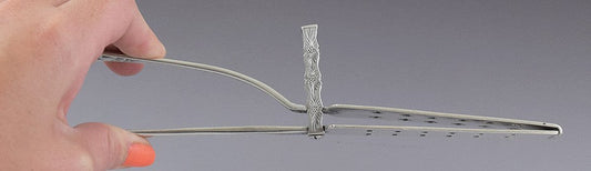 c1850s Rare Albert Coles Coin Silver Jenny Lind Asparagus Server / Tongs