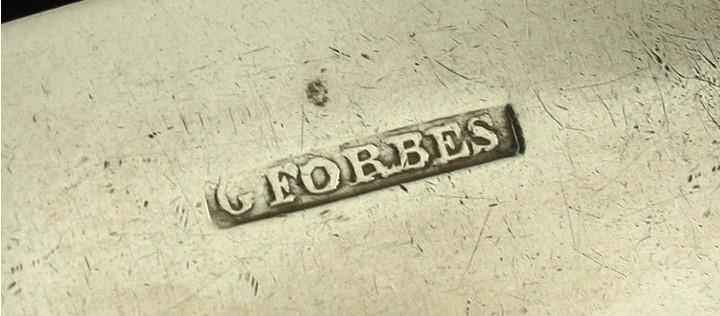 Pair American Coin Silver c1810 Serving Spoons