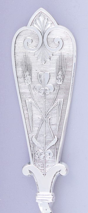 Antique 1879 Fine set 5 David Andersen Norwegian Silver 9" Dinner Forks