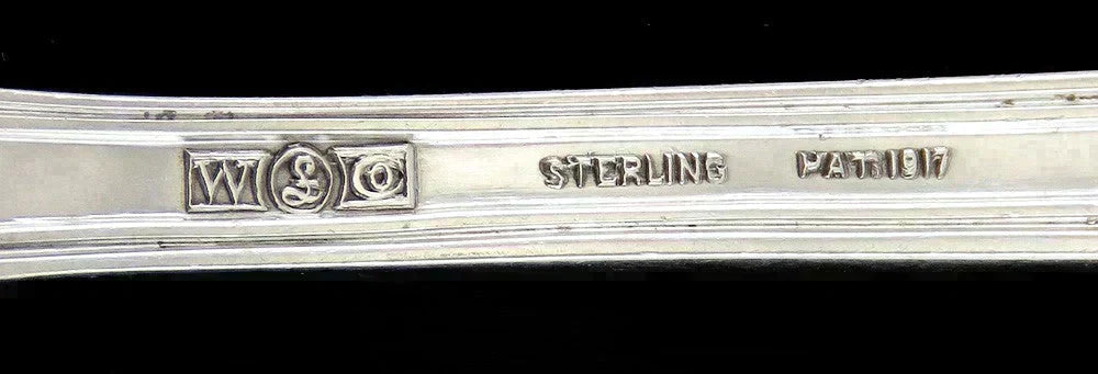 Antique/Vintage Sterling Silver Wallace Carthage 1917 Meat Serving Fork