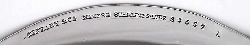 Nice Tiffany Co Sterling Silver Flower Form Bowl 1956-1965 8.25"