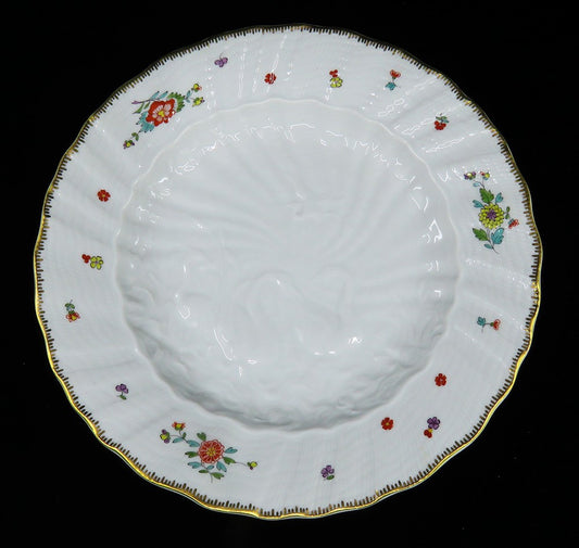 6 Meissen Porcelain Swan Service Indian FLower Branch Salad/Dessert Plates 8"