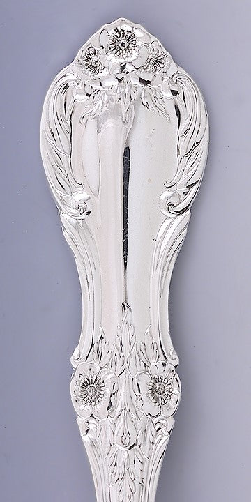 Fine Set 8 International Co Wild Rose Sterling Silver Dinner Forks