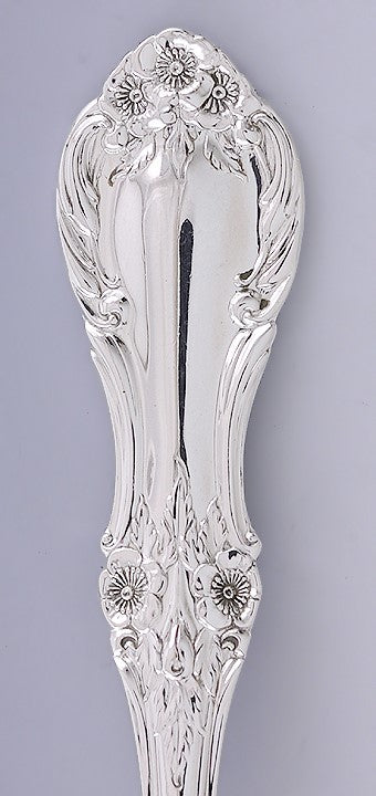 Fine Set 8 International Co Wild Rose Sterling Silver Teaspoons