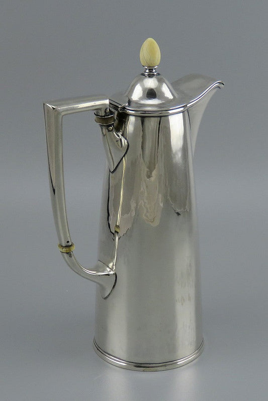 Sterling Silver James Woolley Hammered Lighthouse Demitasse Coffee pot