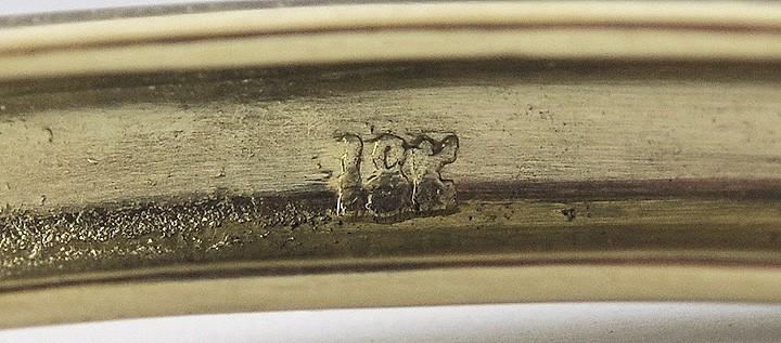 Incredible American 18k Yellow Gold Bracelet W/ Diamonds