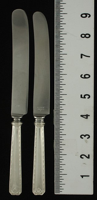 12 Vintage Whiting Madam Morris Sterling Knives